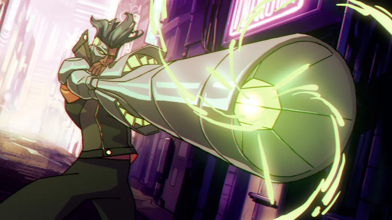 Captain Laserhawk, A Blood Dragon Remix