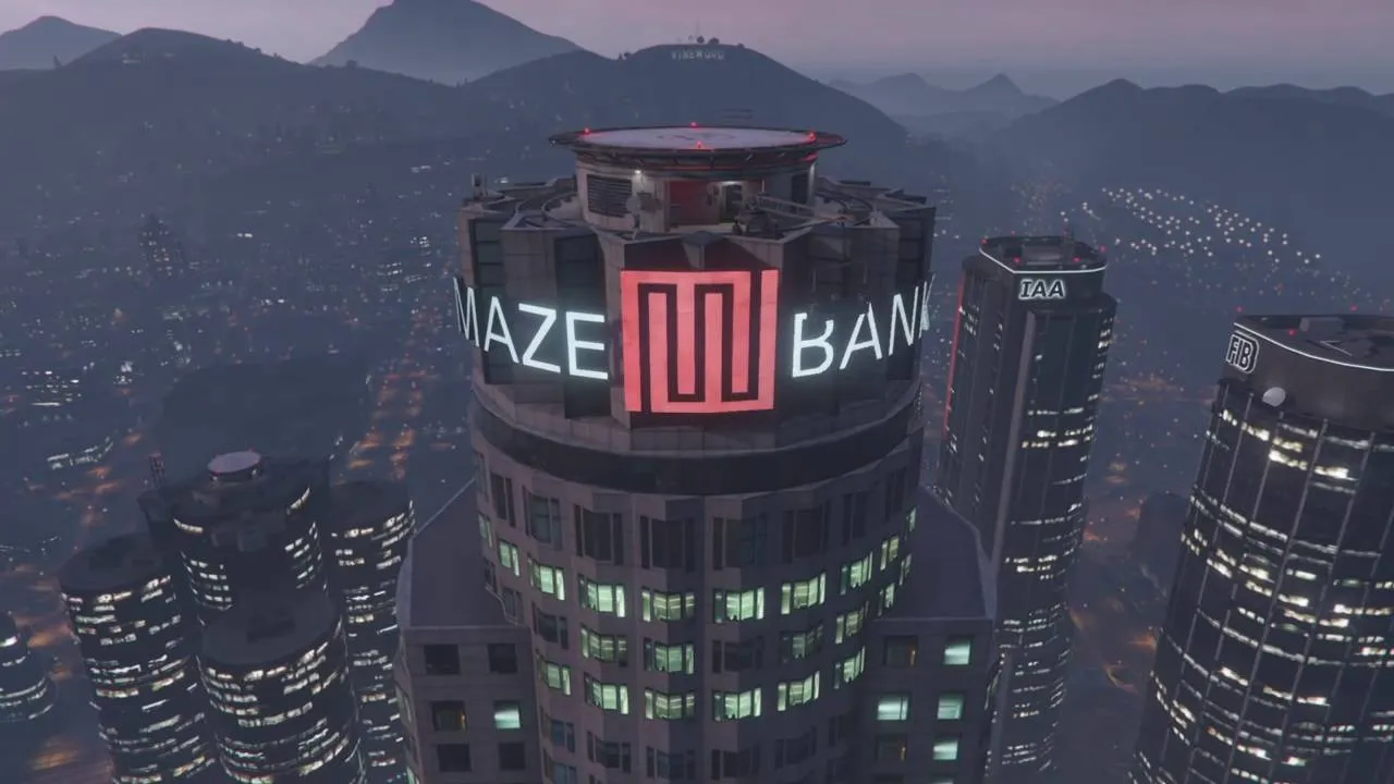 Какой самый большой банк в GTA 5?
