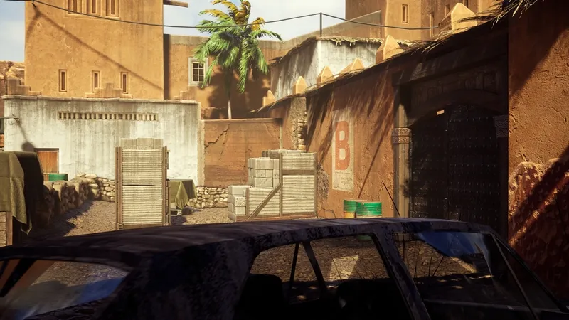 Dust 2 на Unreal Engine 4