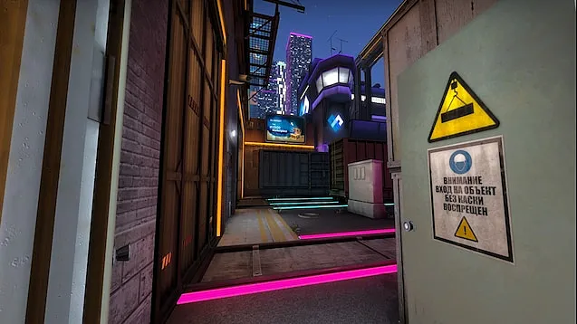 Train в стилистике Cyberpunk 2077