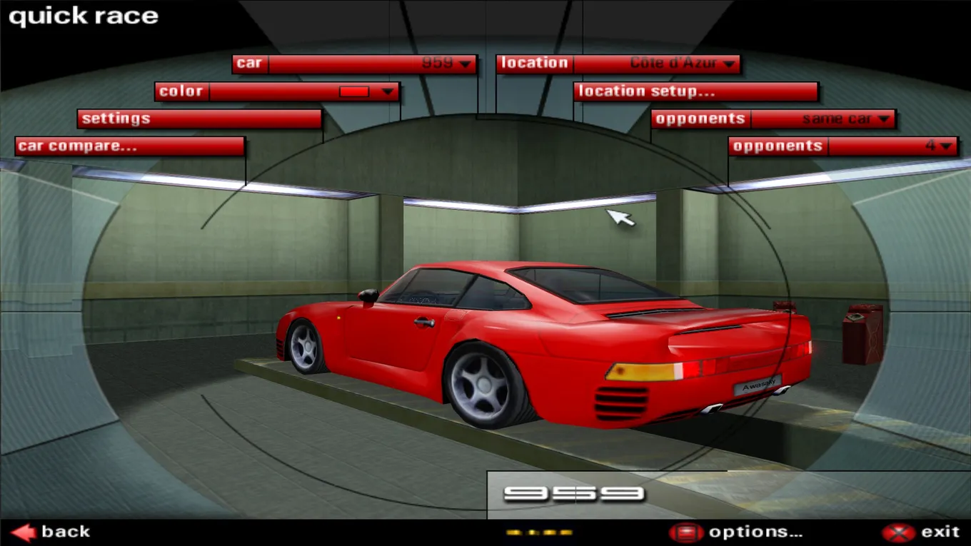 Игра Need For Speed Porsche Unleashed