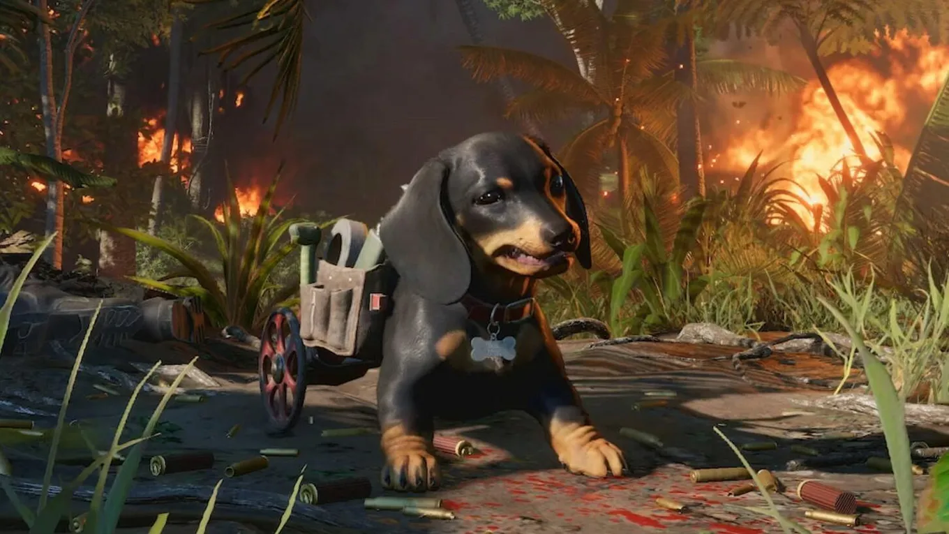 Щенок таксы Чоризо Far Cry 6