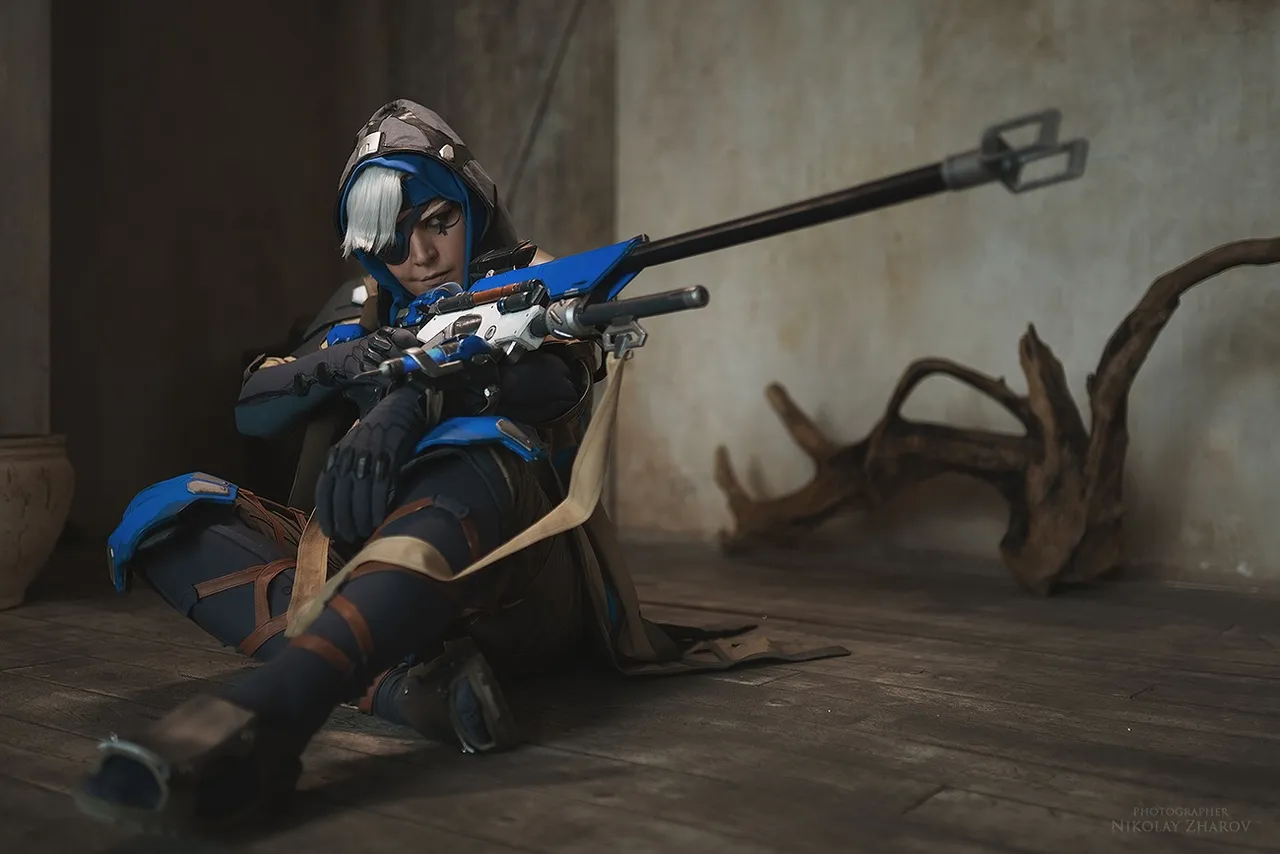 Косплей на Ану из Overwatch