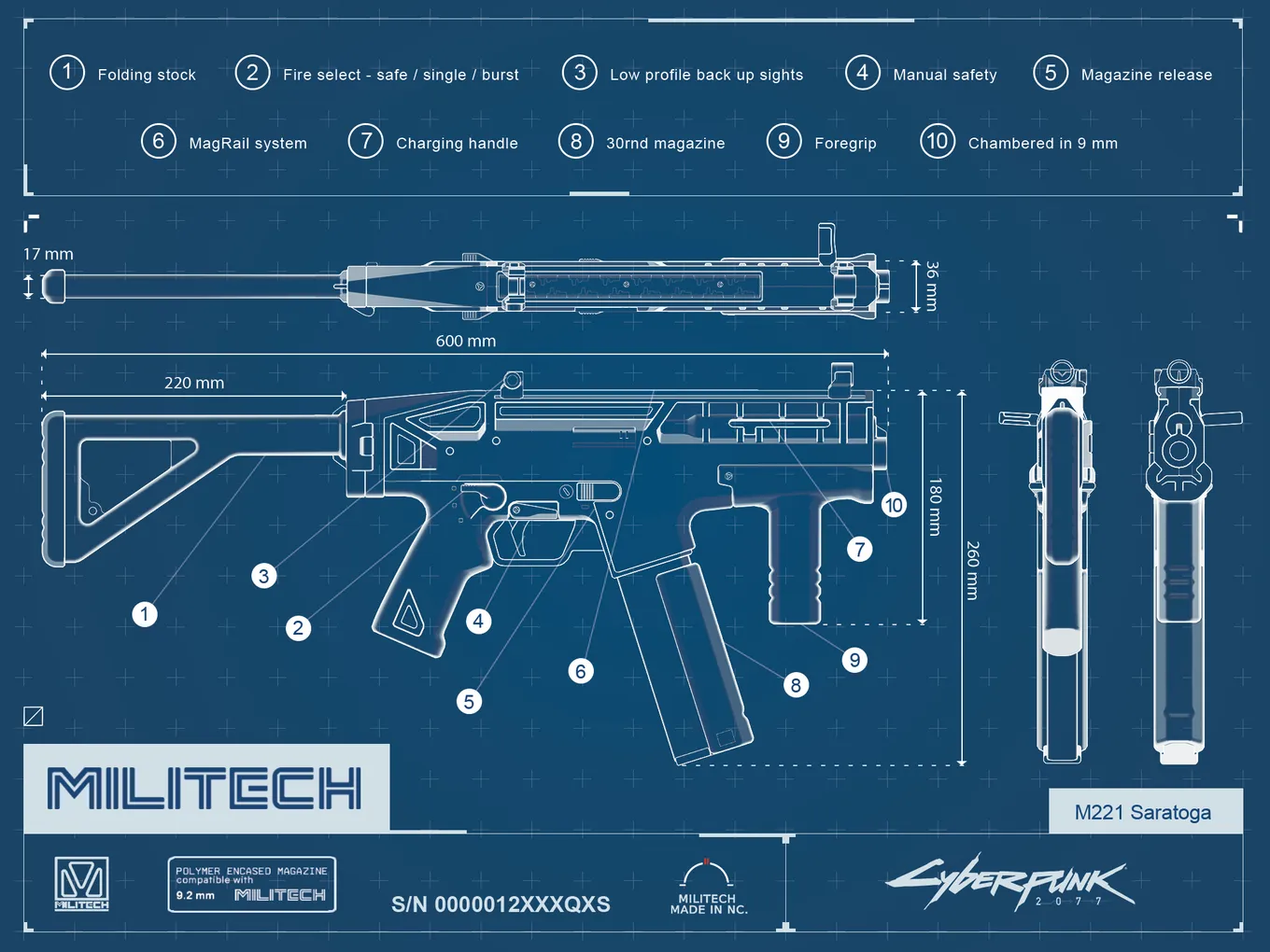 Чертежи в Cyberpunk 2077