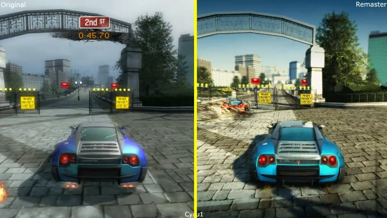 Игра Burnout Paradise Remastered