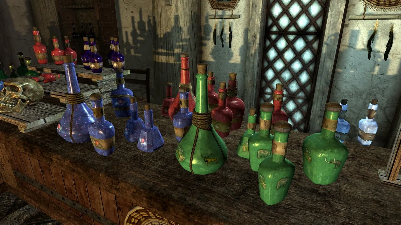 Skyrim зелья