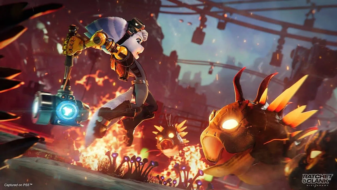 Новый скриншот Ratchet & Clank: Rift Apart