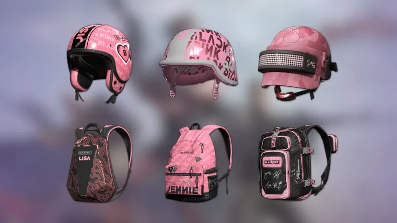 Скины PUBG в стиле BLACKPINK