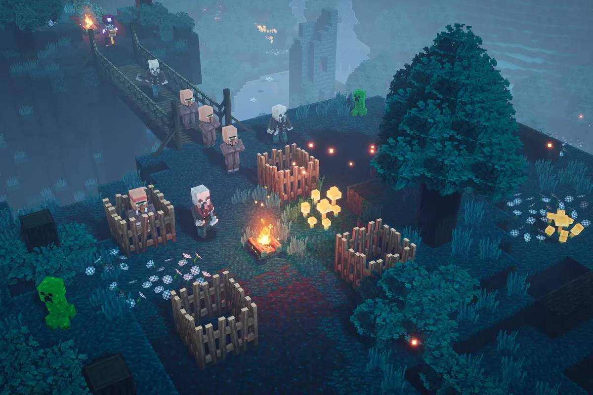 Игра Minecraft Dungeons