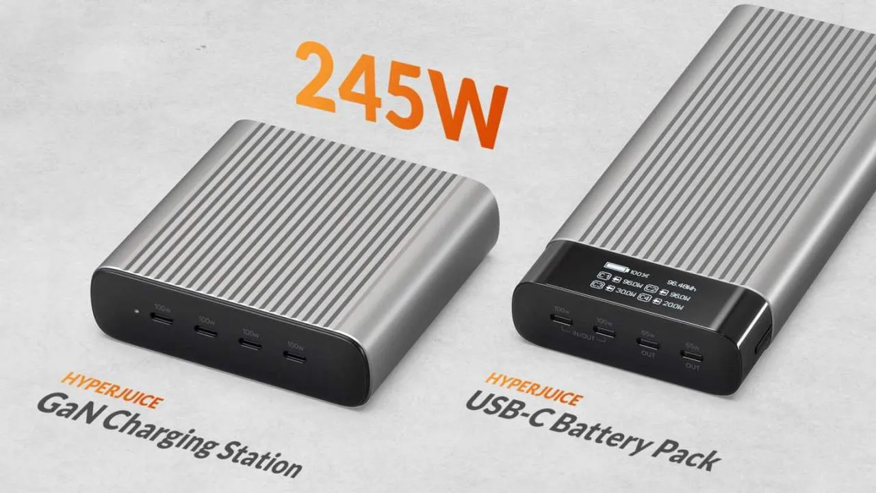 HyperJuice 245W USB-C Battery Pack