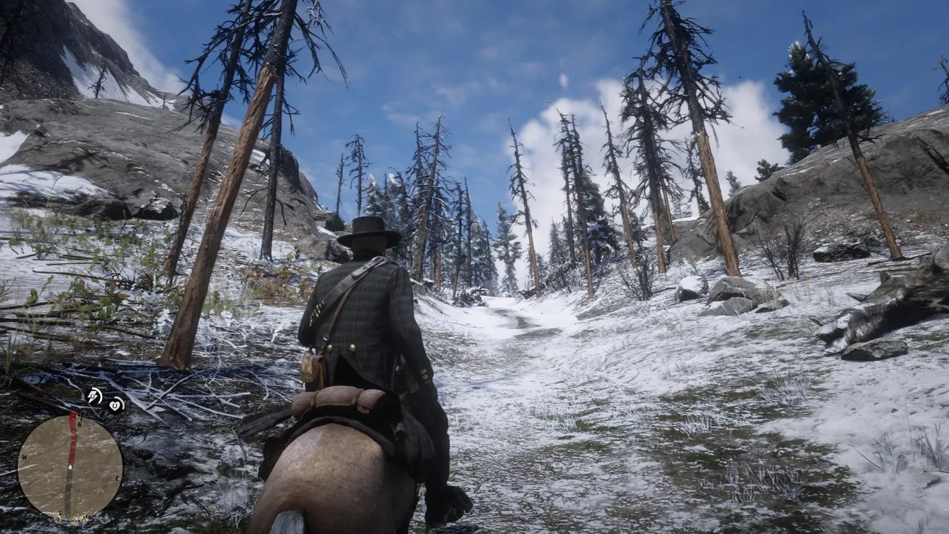 Кадр из игры Red Dead Redemption 2