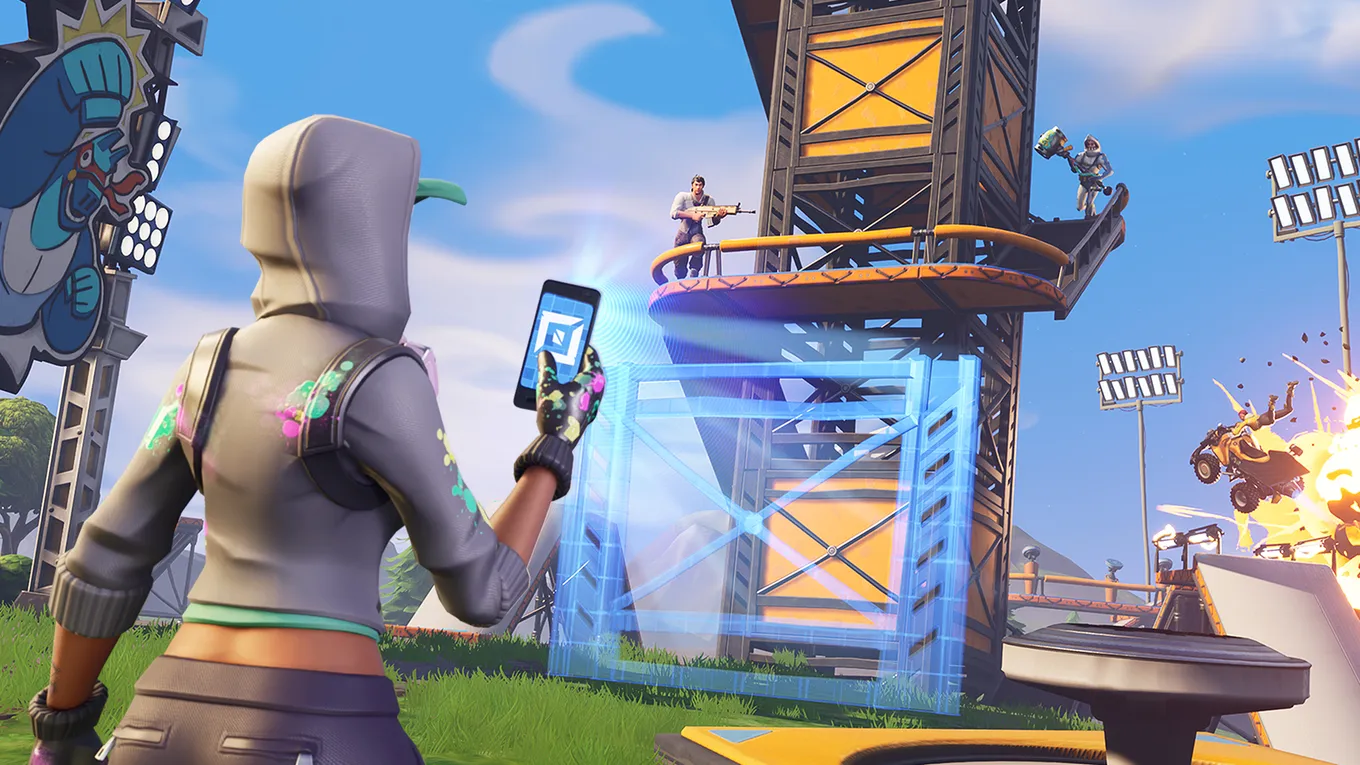 Roblox можно заменить на Fortnite Creative