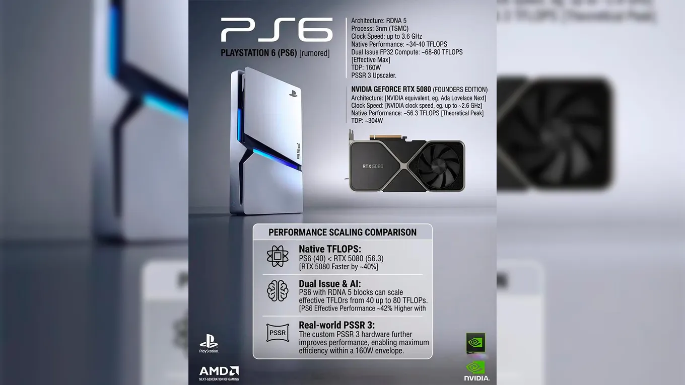 По версии Gamegpu, Sony поставит кастомное графическое ядро AMD