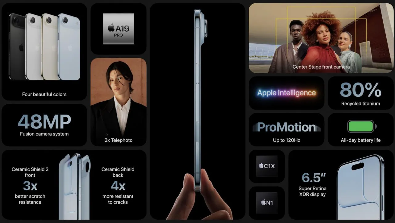 Особенности iPhone Air