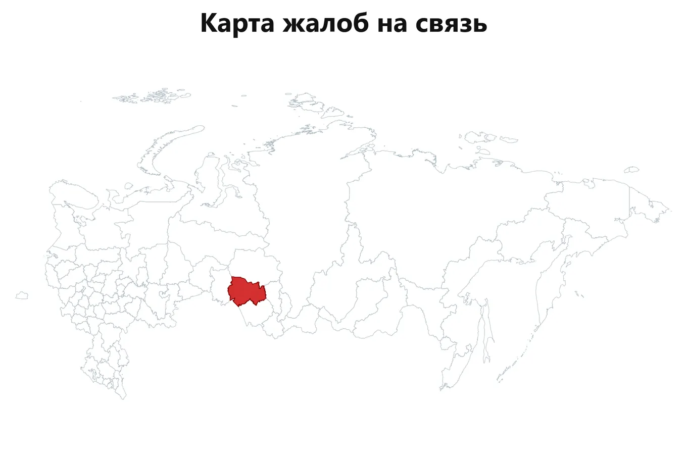 Карта жалоб на сервис — регионы с обращениями пользователей ChatGPT (данные на 31 июля 2026, 09:00 МСК)
