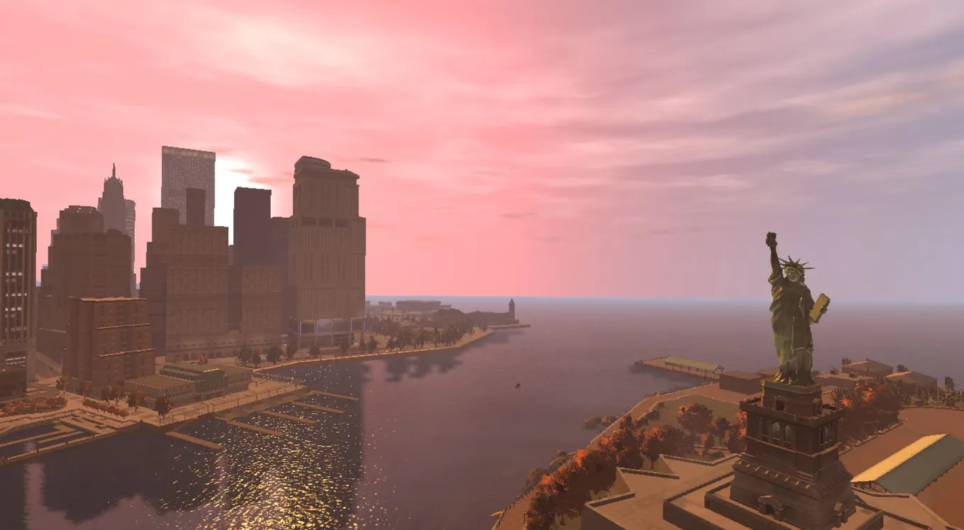 «Либерти-Сити» появлялся в разных версиях GTA, включая оригинальную и четвёртую части