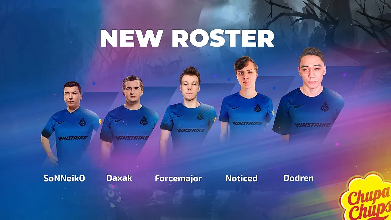 В конце 2021 года Winstrike Team подписала состав из экс-игроков VP.Prodigy, SoNNeikO и 24-летнего Daxak