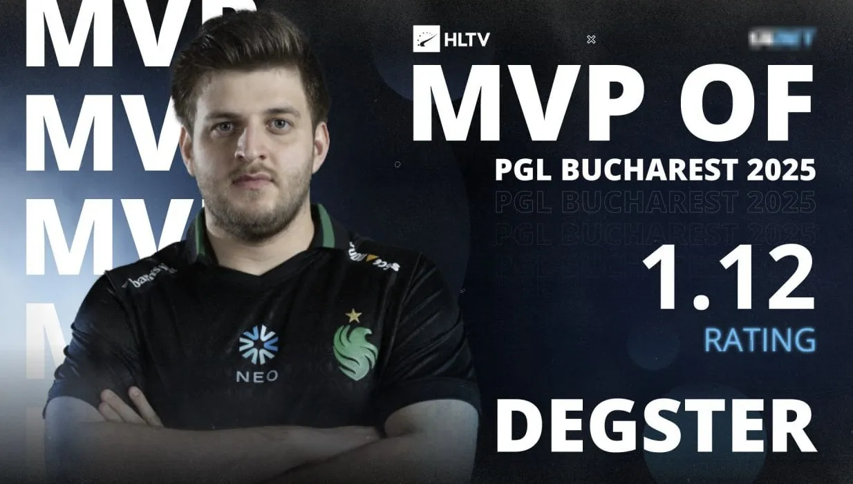 Абдул degster Гасанов – MVP на PGL Bucharest 2025