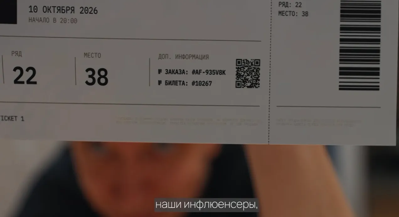 Пример фальшивого билета