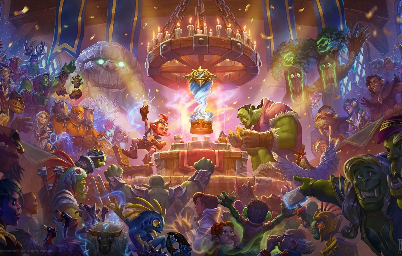 В карточную игру Hearthstone добавлены новые эмоции и герой