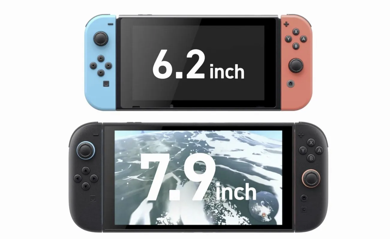 Сравнение Nintendo Switch и Nintendo Switch 2