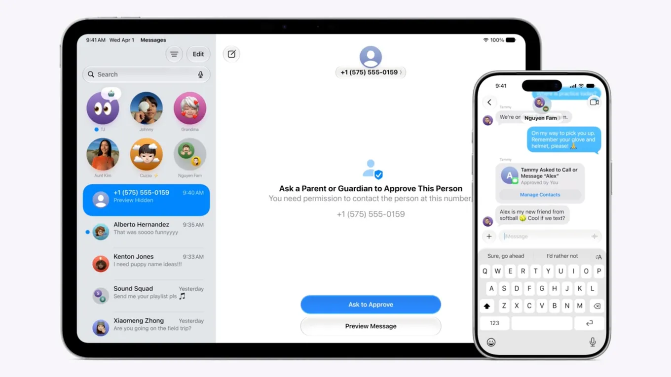 Отдельное внимание Apple уделила защите детей в приложениях и сервисах