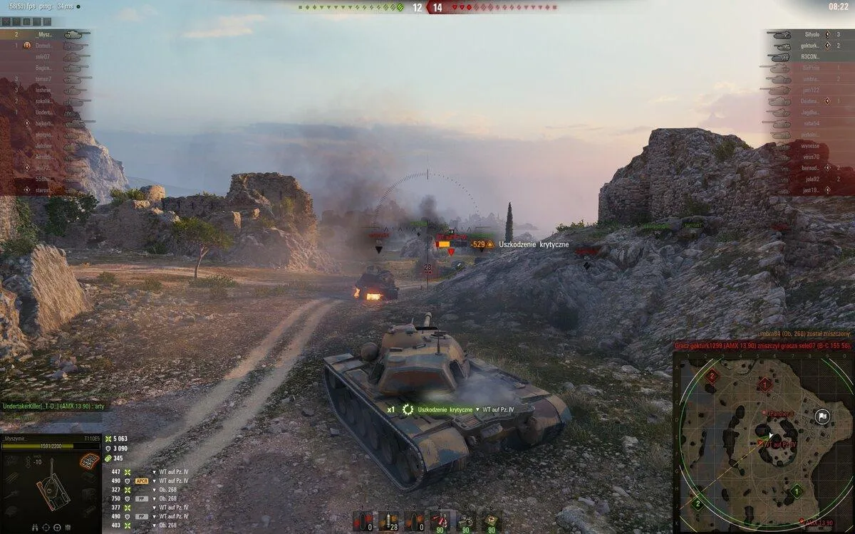 Геймплей World of Tanks