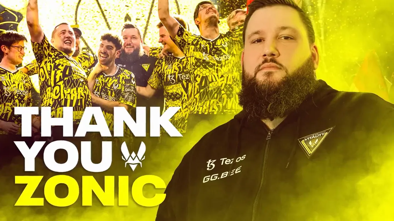 Zonic официально ушёл с поста тренера Team Vitality