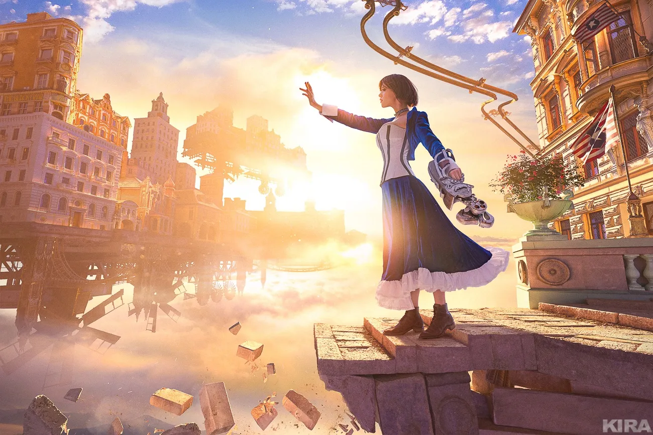 Косплей на Элизабет из Bioshock
