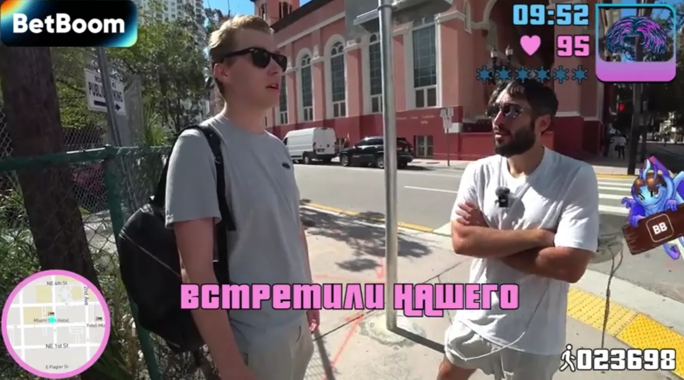 Nix и Райзен пообщались с русским жителе