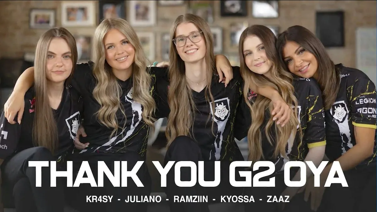 Бывший состав G2 Oya по CS2