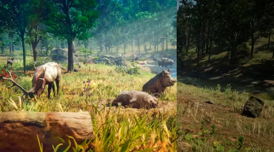 Фанат нашёл локацию из RDR 2 (справа), на которой, вероятно, записали рекламу в GTA 6 (слева)