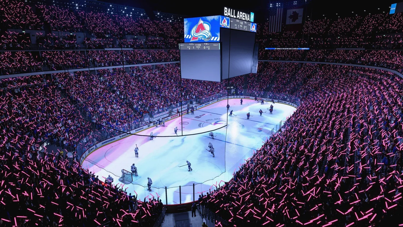 Кадр из NHL 23