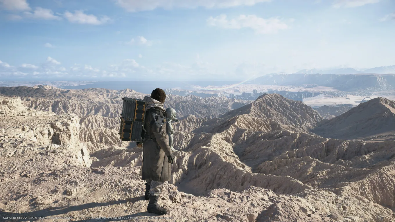 Графика Death Stranding 2: On The Beach