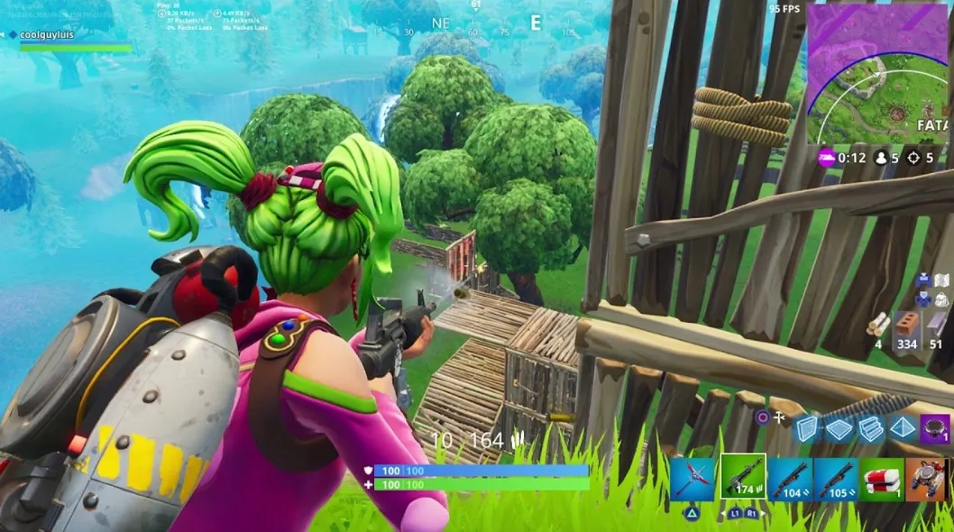 Катка в Fortnite