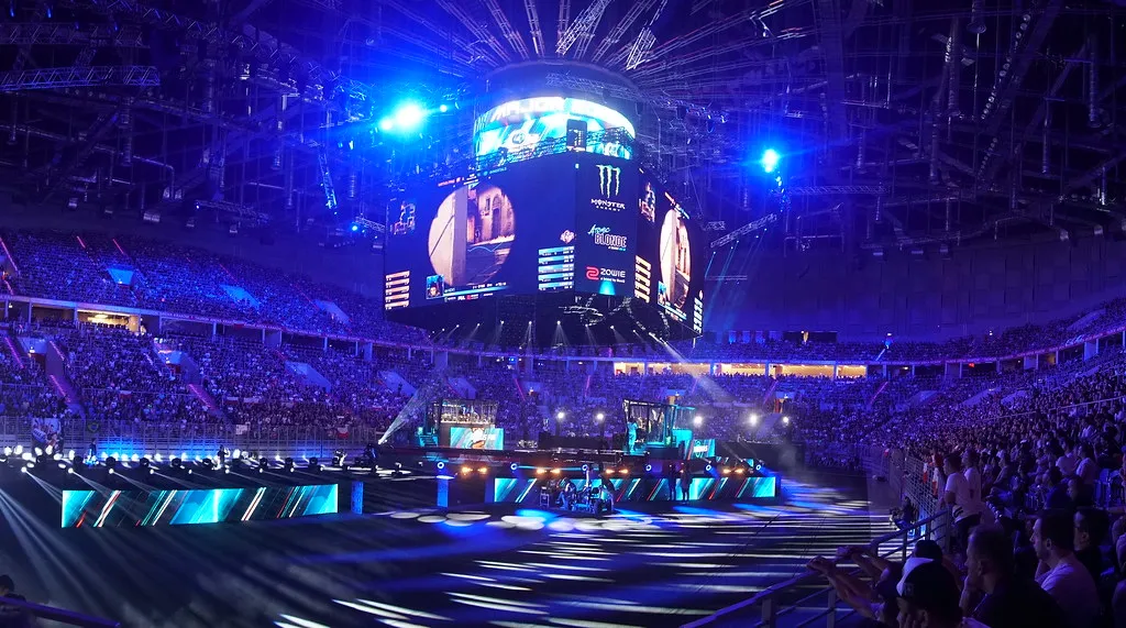 Tauron Arena внутри(PGL Major Krakow 2017).