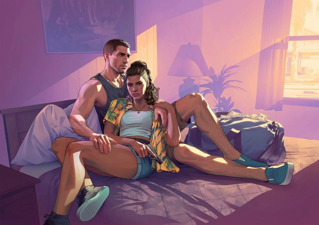 Новый официальный арт GTA 6