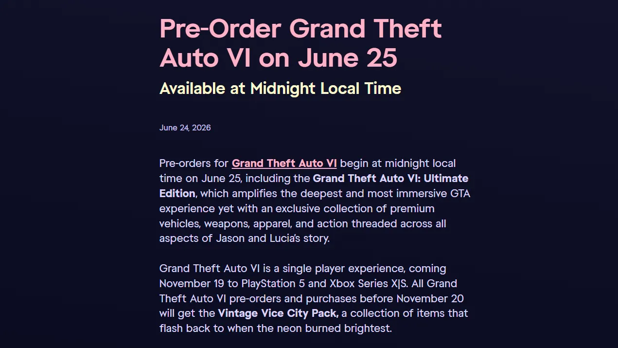 «Ultimate Edition подарит вам самые яркие и захватывающие впечатления от GTA»