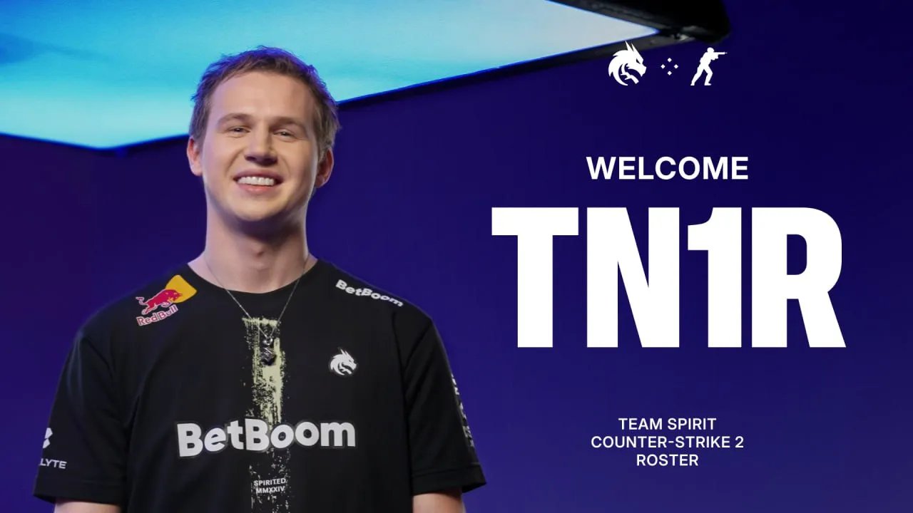 Официально: tN1R – новый игрок Team Spirit