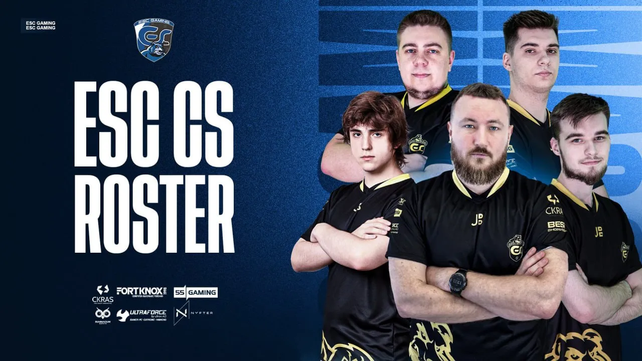 Состав ESC Gaming по CS:GO