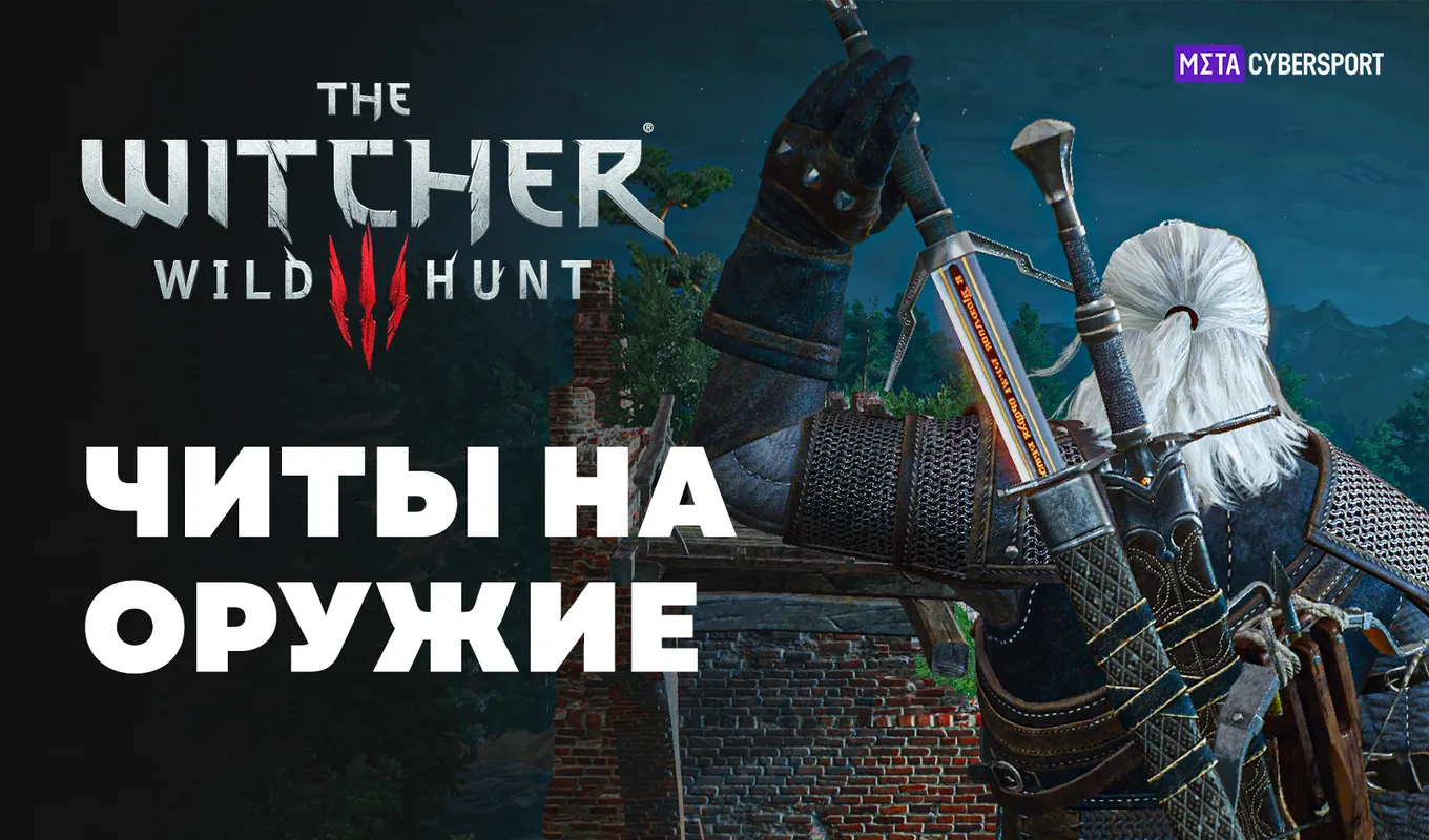 Читы на оружие в The Witcher 3: Wild Hunt