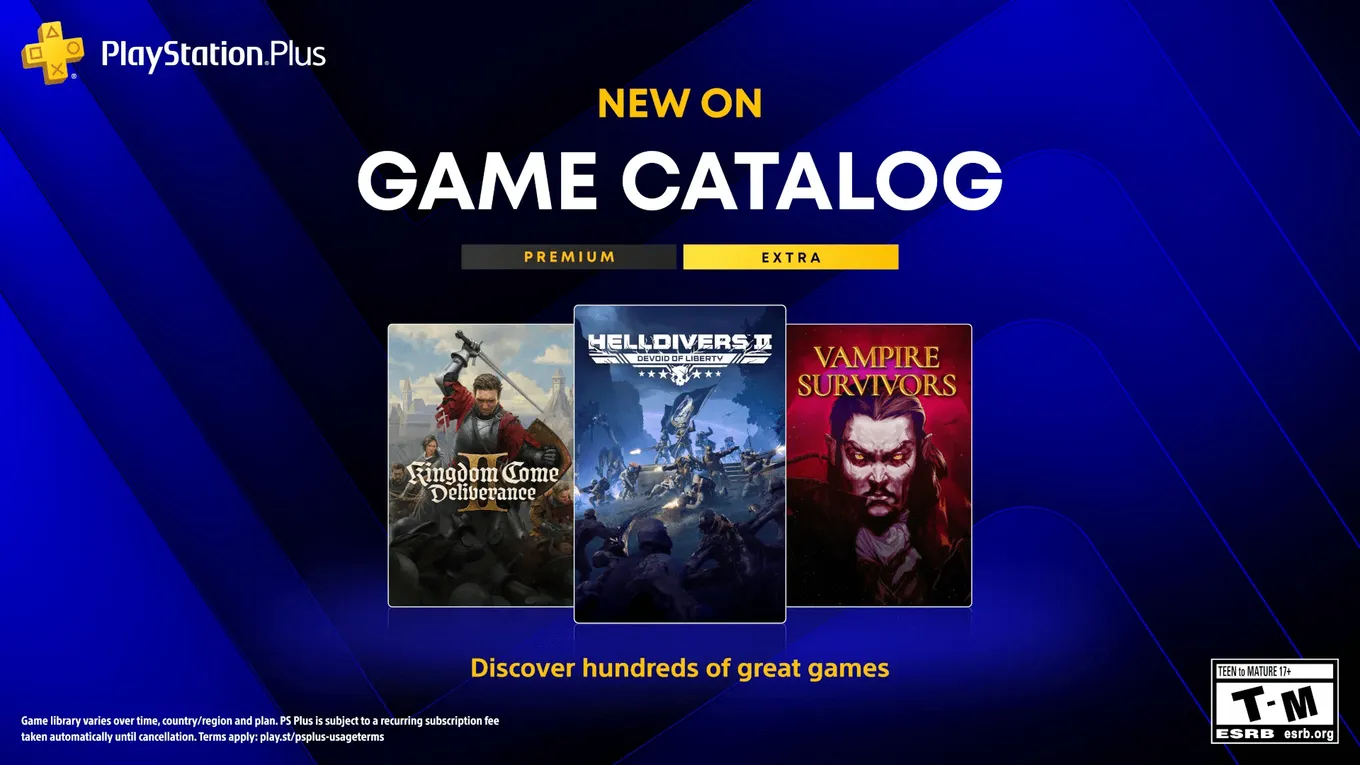 Sony раскрыла августовское пополнение PS Plus Extra и Premium