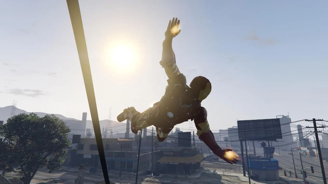Мод на костюм Железного Человека в GTA 5