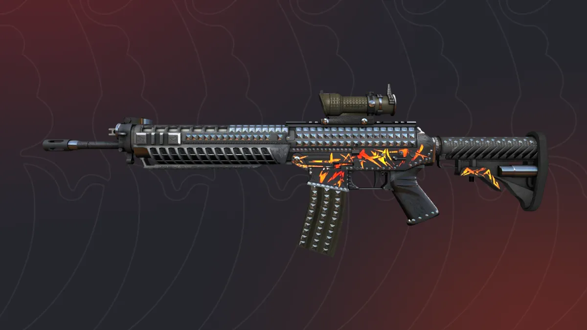 SG 553 | Тяжёлый метал