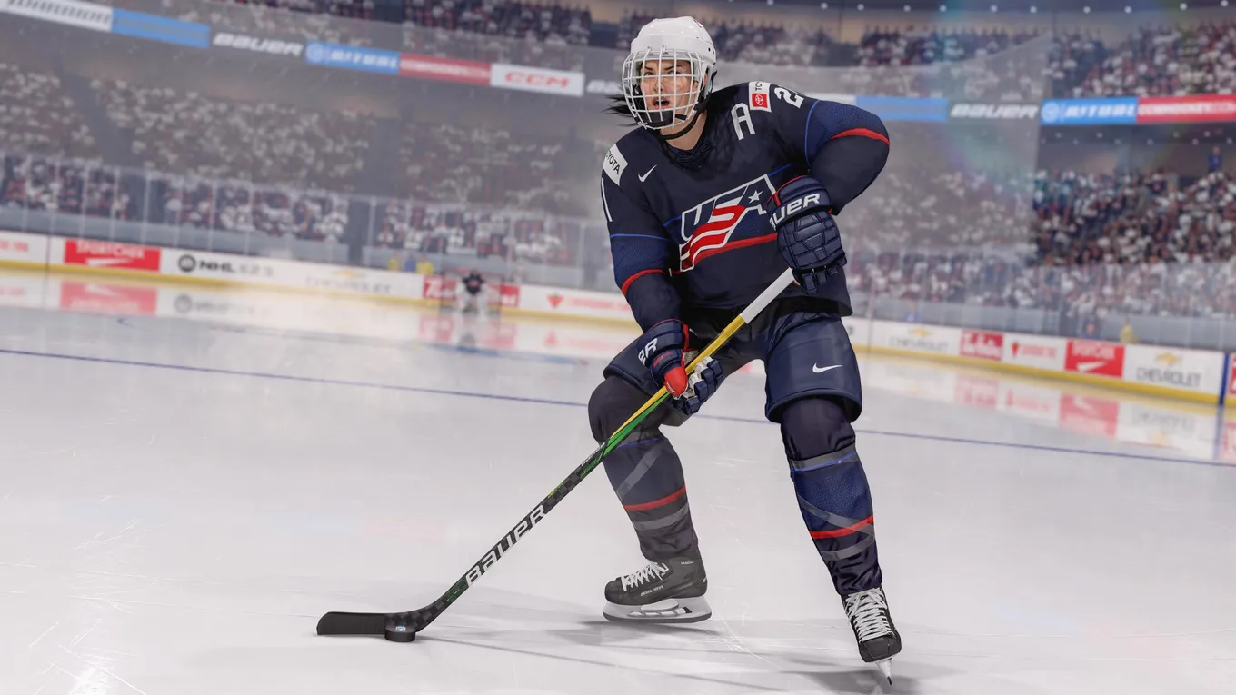 Кадр из NHL 23