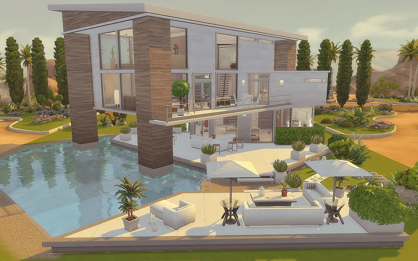 Как красиво строить в Sims 4