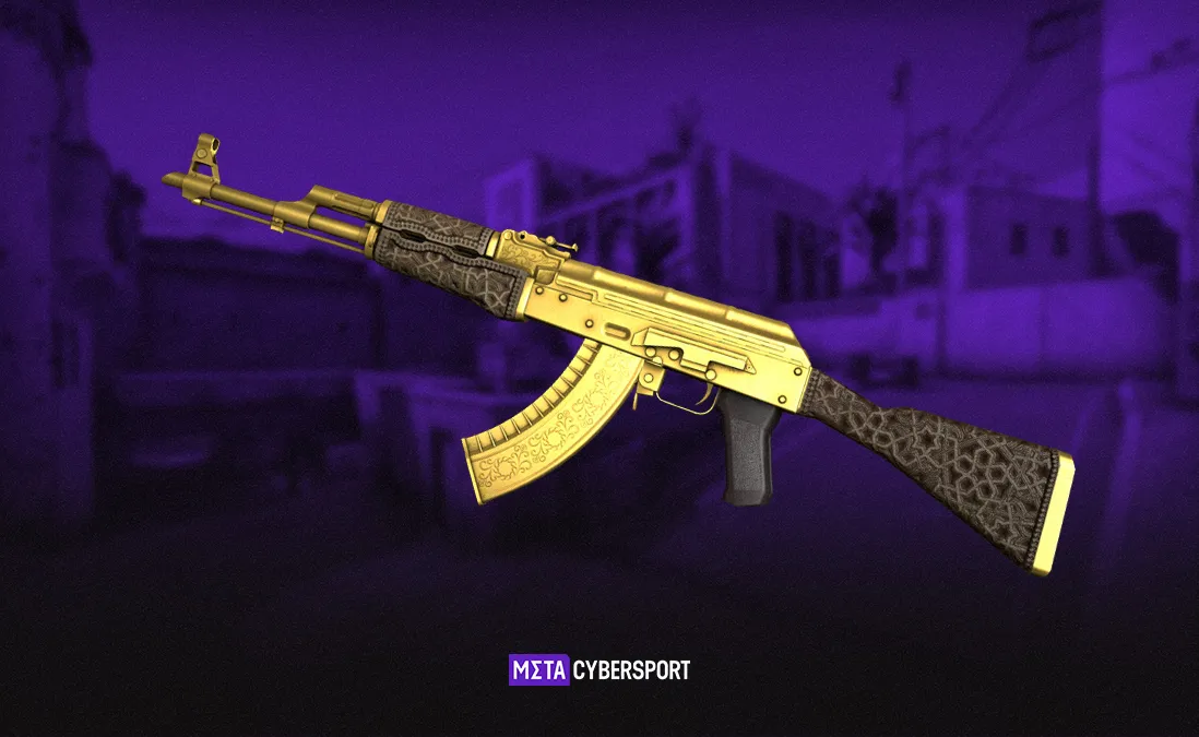 AK-47 | Золотая Арабеска