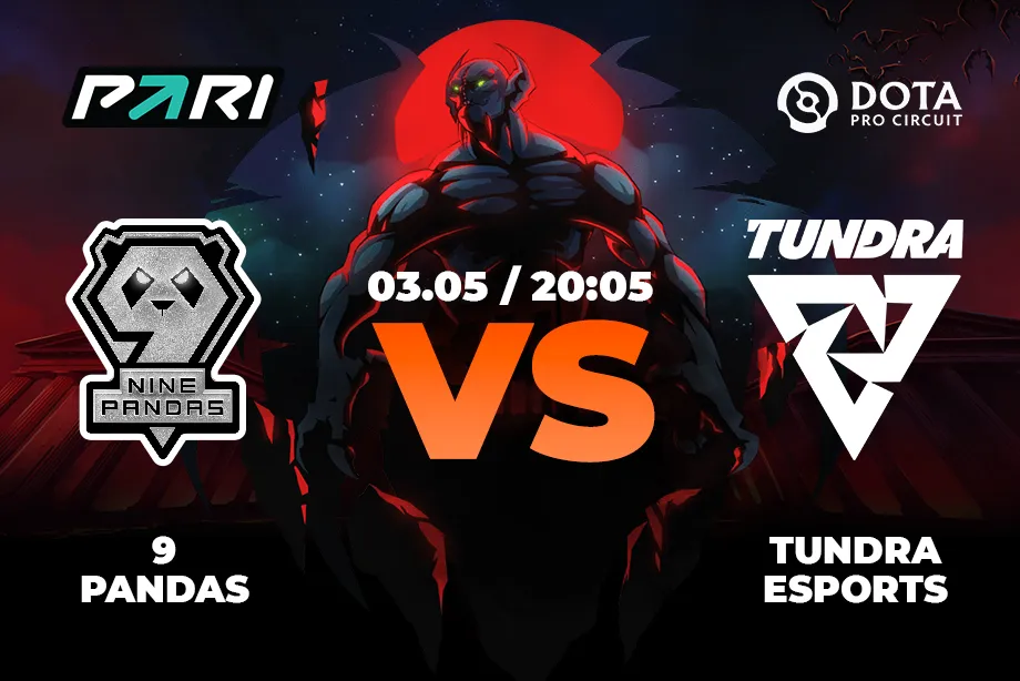 Клиенты PARI не верят в 9 Pandas в матче с Tundra в плей-офф ESL One Berlin Major 2023