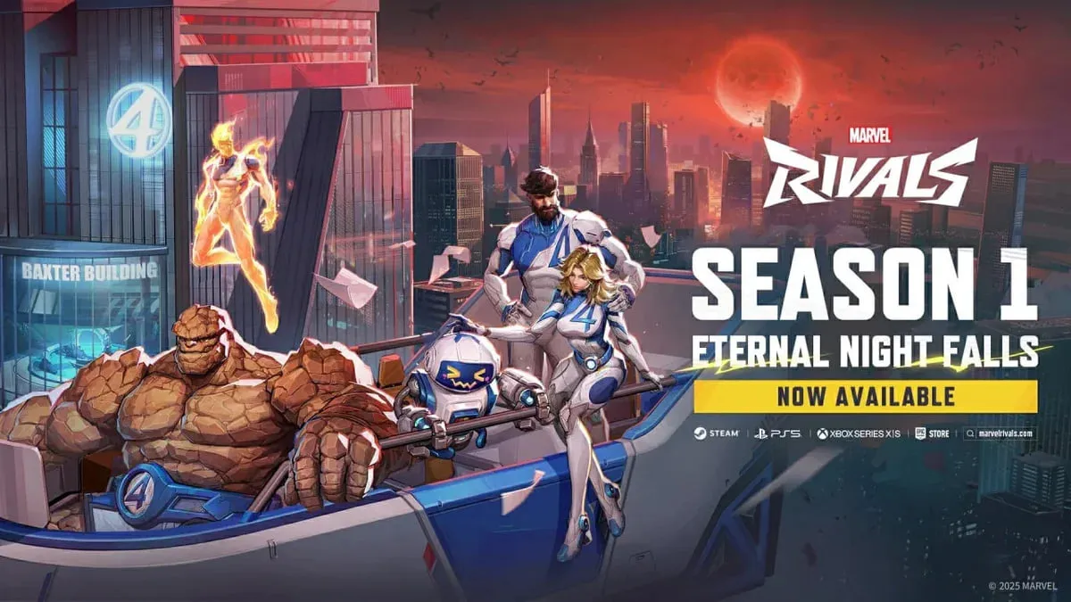 Обложка 1 сезона Marvel Rivals