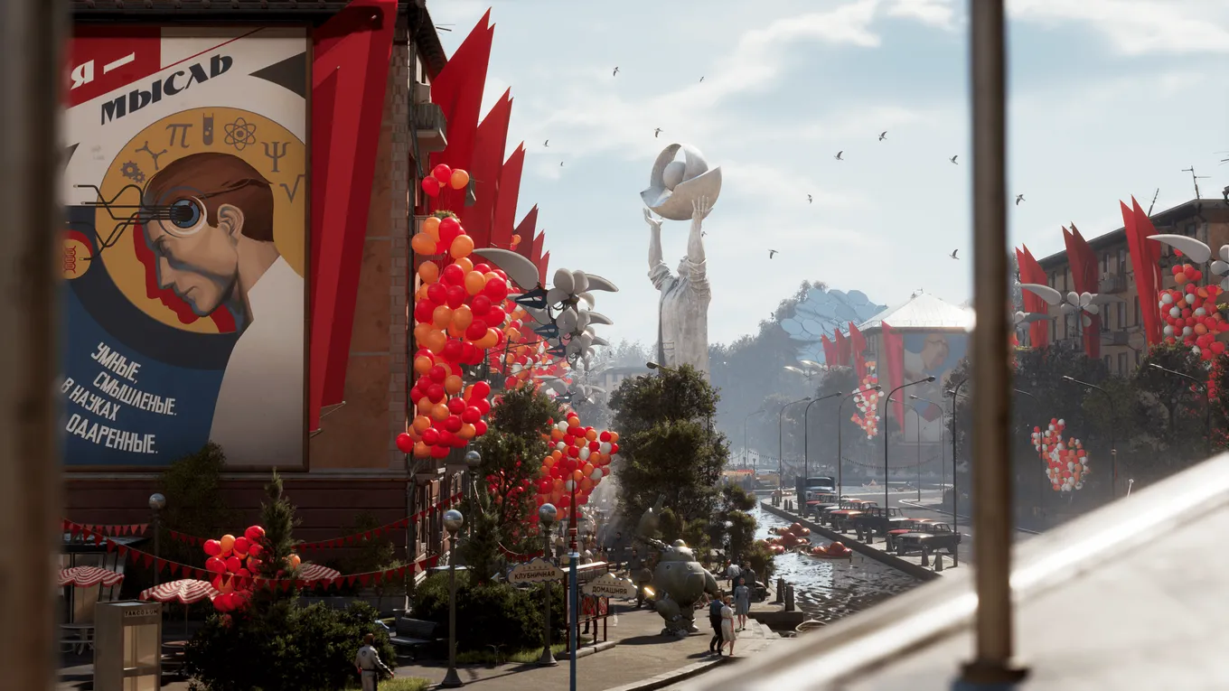 Кадр из демоверсии Atomic Heart